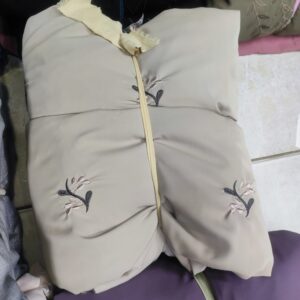 Luxury বোরকা এমব্রয়ডারি ফুল নকশা | ২১ গজ প্রিমিয়াম ফেব্রিক কাজ