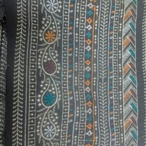 চার কালারের খুলপা এমব্রয়ডারি ও গচপ সুতা মিক্স (মিনিমেট) – ৮ ইঞ্চি, ৭ মিটার লম্বা