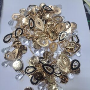 ৫০ পিস হাদিদ দাহাবি লোগো আবায়া – ৩ ইঞ্চি